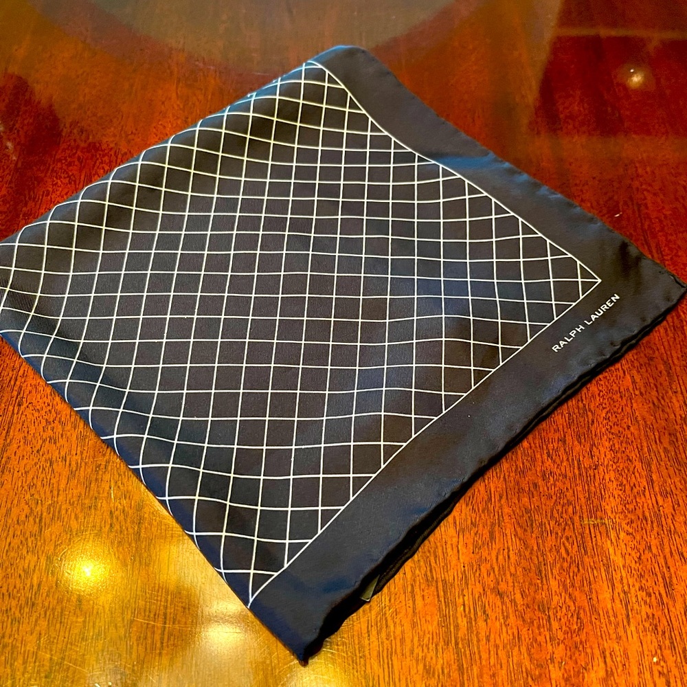 Ralph Lauren Silk Pocket Square